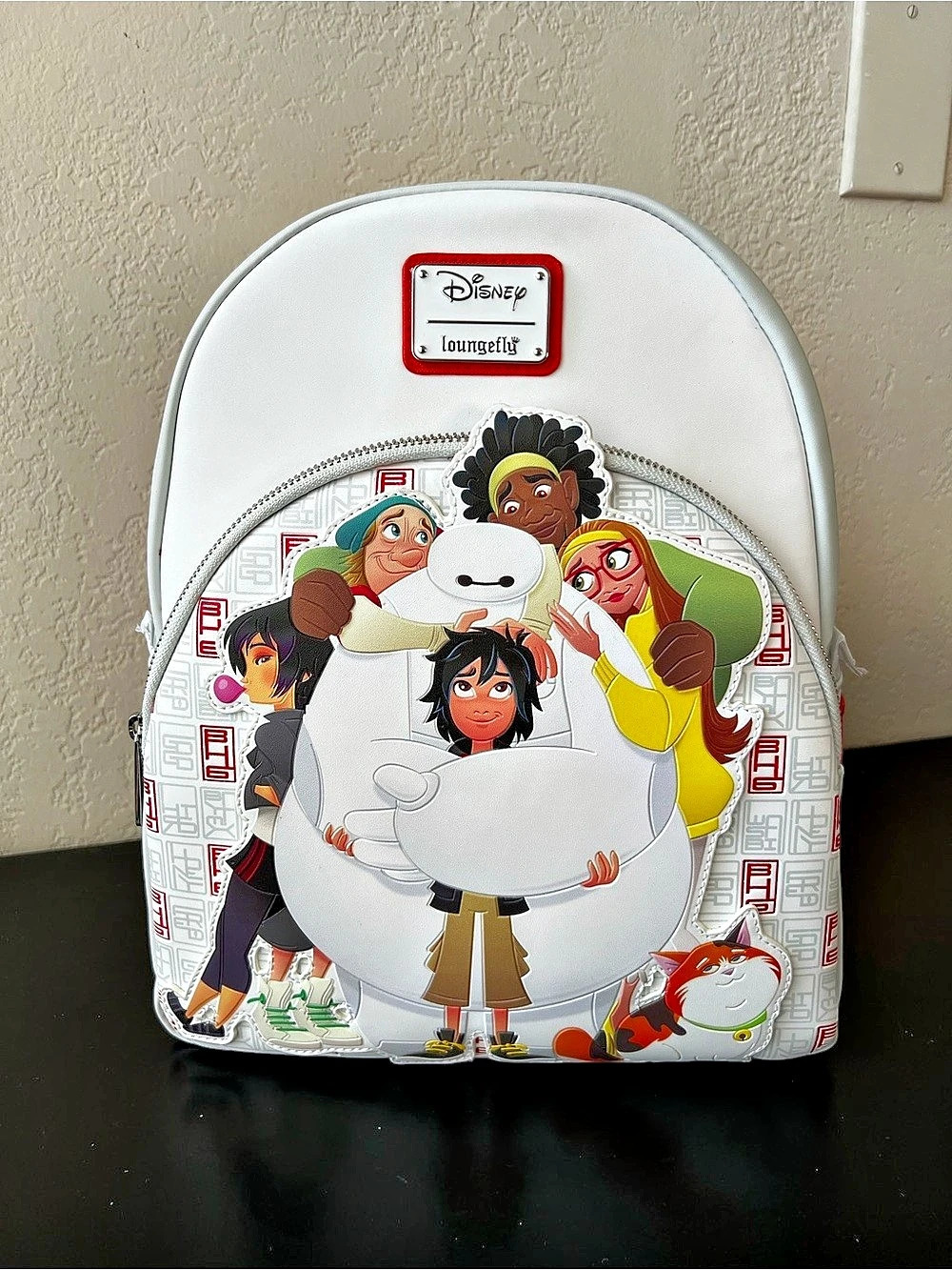 Loungefly Disney Big Hero 6 10th Anniversary Baymax & Friends Mini Backpack NWT